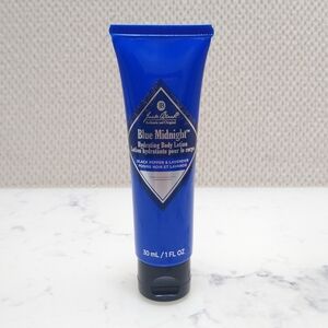 Jack Black Blue Midnight Hydrating Body Lotion Black  Pepper & Lavender 1 oz